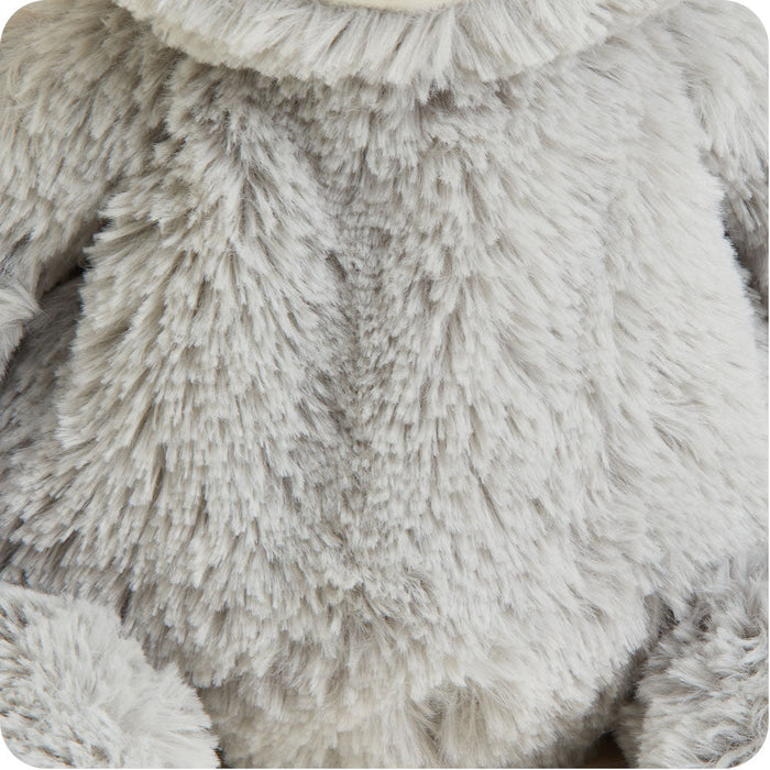 Cute Weighted Lavender Scented Gray Sloth Stuffed Animal Heating Pad Warmies