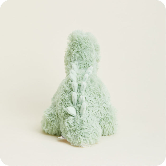 Microwavable Green Long Neck Dinosaur Heating Pad Warmies