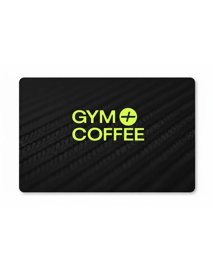 Gym+Coffee Gift Card