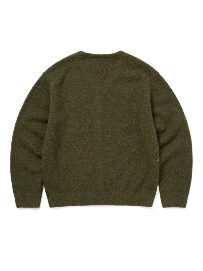 Hairy Knit Cardigan