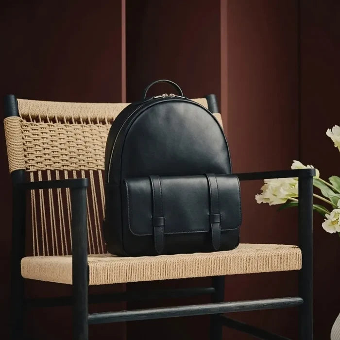 Hamilton Zipper Backpack - Black