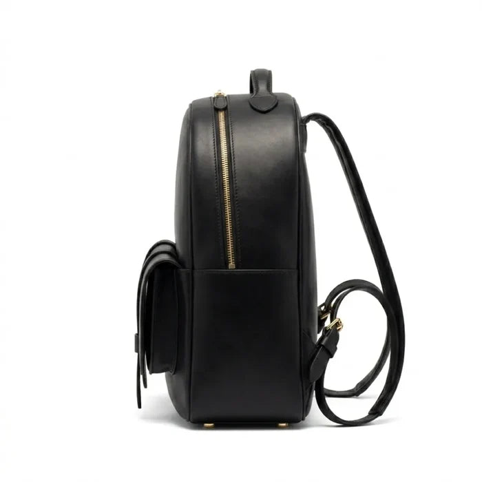 Hamilton Zipper Backpack - Black