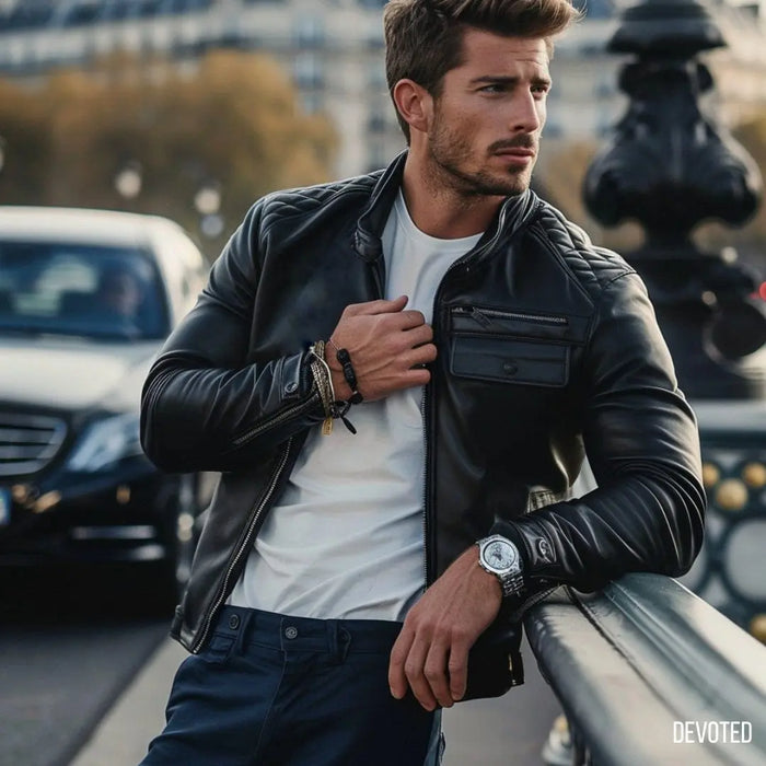 Harrier Jacket Black - Nappa Leather