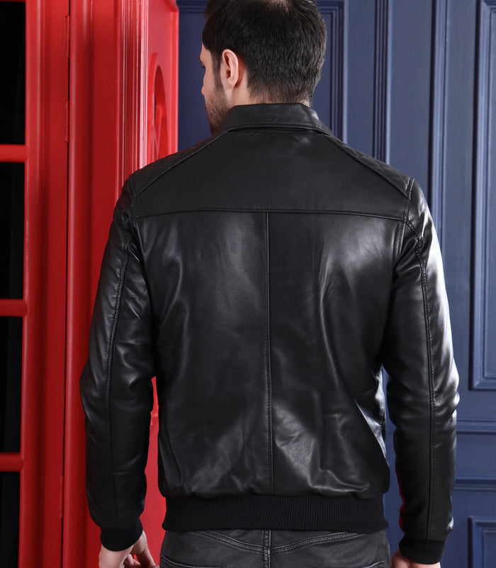 Hawk Jacket - SALE Black - Nappa Leather