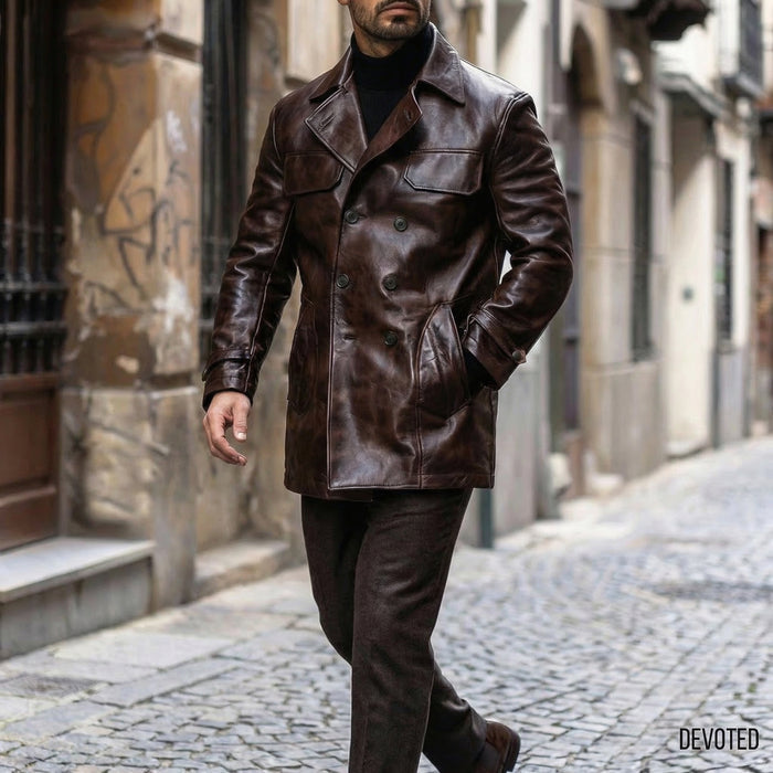 XS / Chocolate / Leather