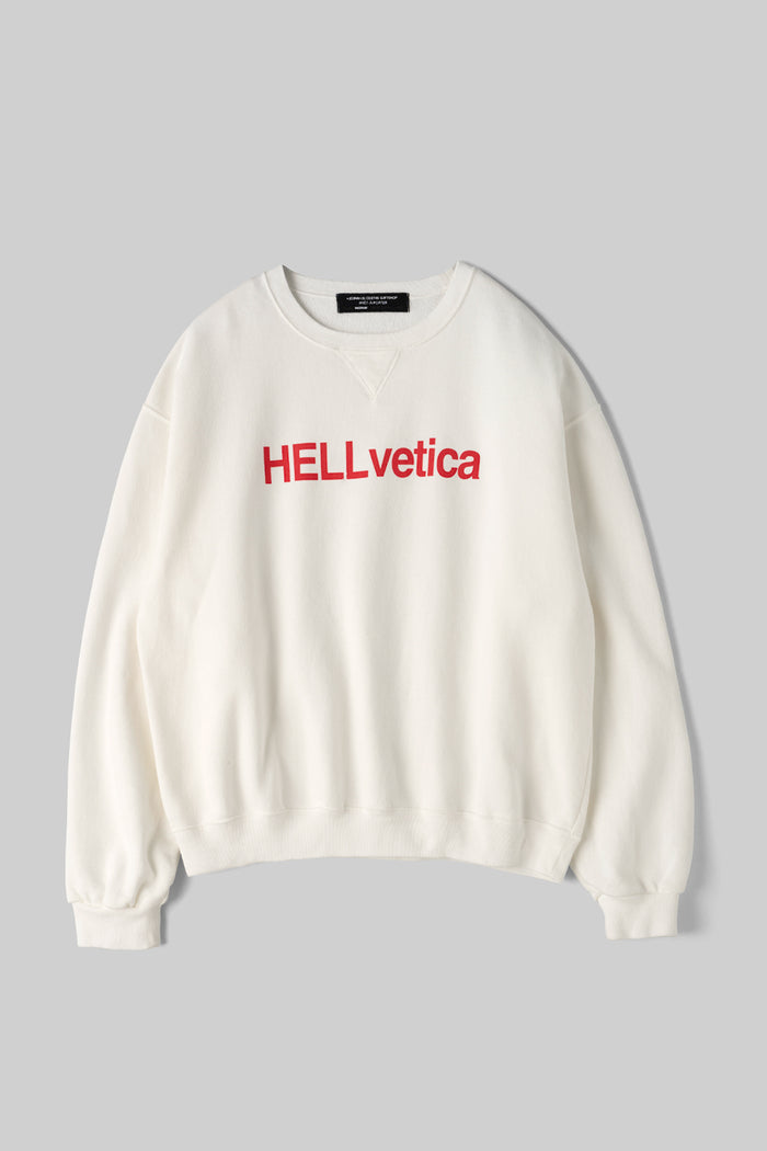 HELLvetica Crewneck Shirts / CONNIE COSTAS x FIFTH