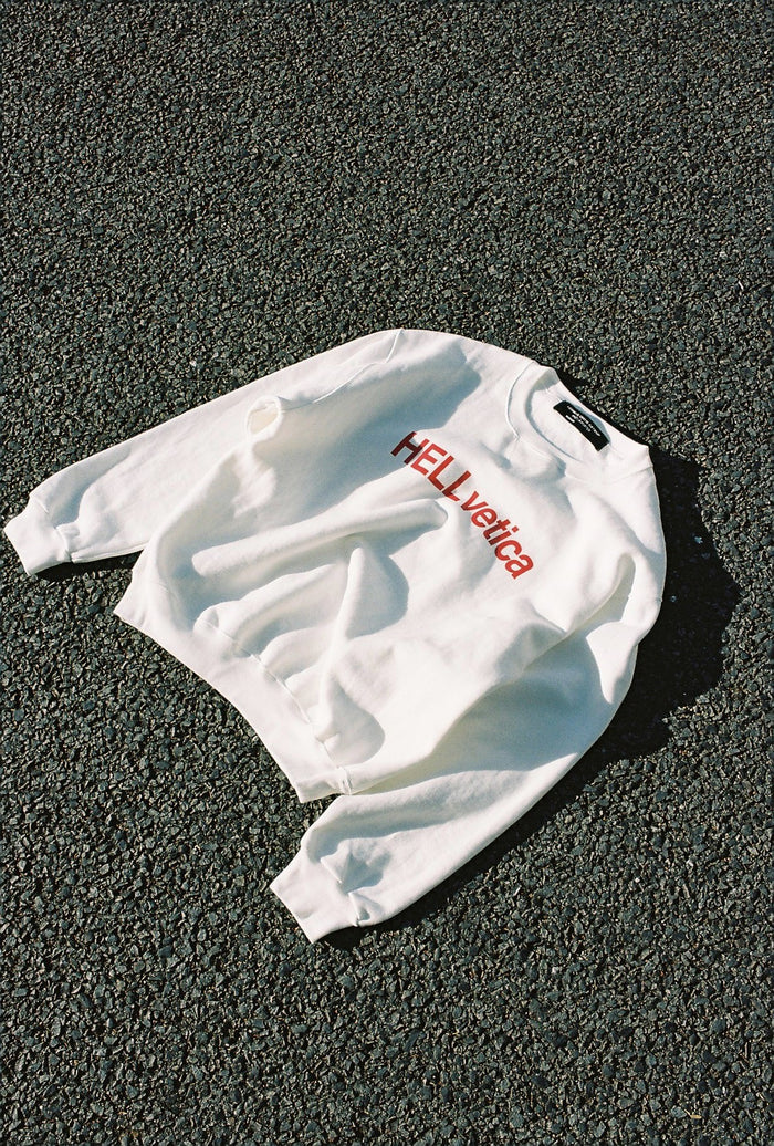 HELLvetica Crewneck Shirts / CONNIE COSTAS x FIFTH