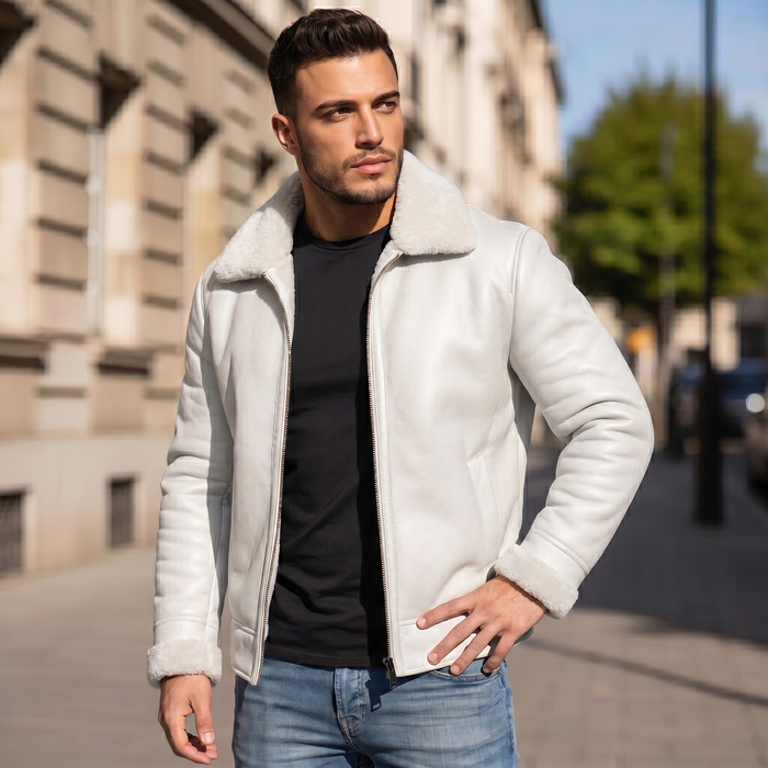XS / White / Leather
