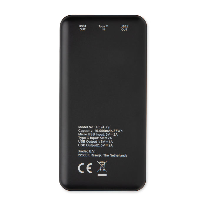 High Density 10.000 mAh Pocket Powerbank