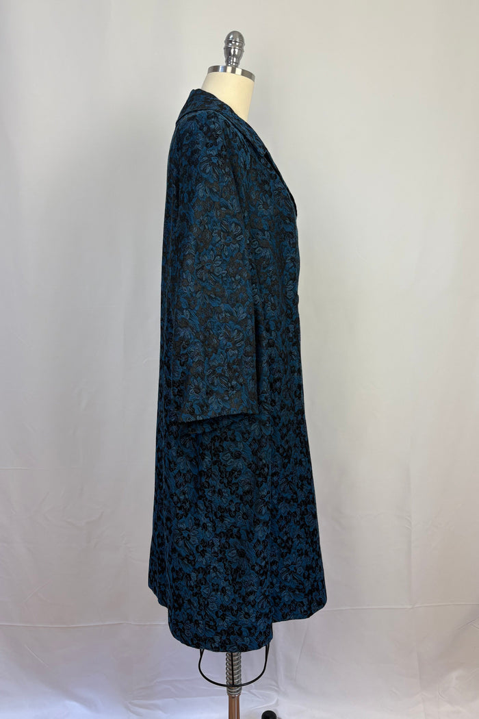 House of Fashion Sydney Lurex evening coat