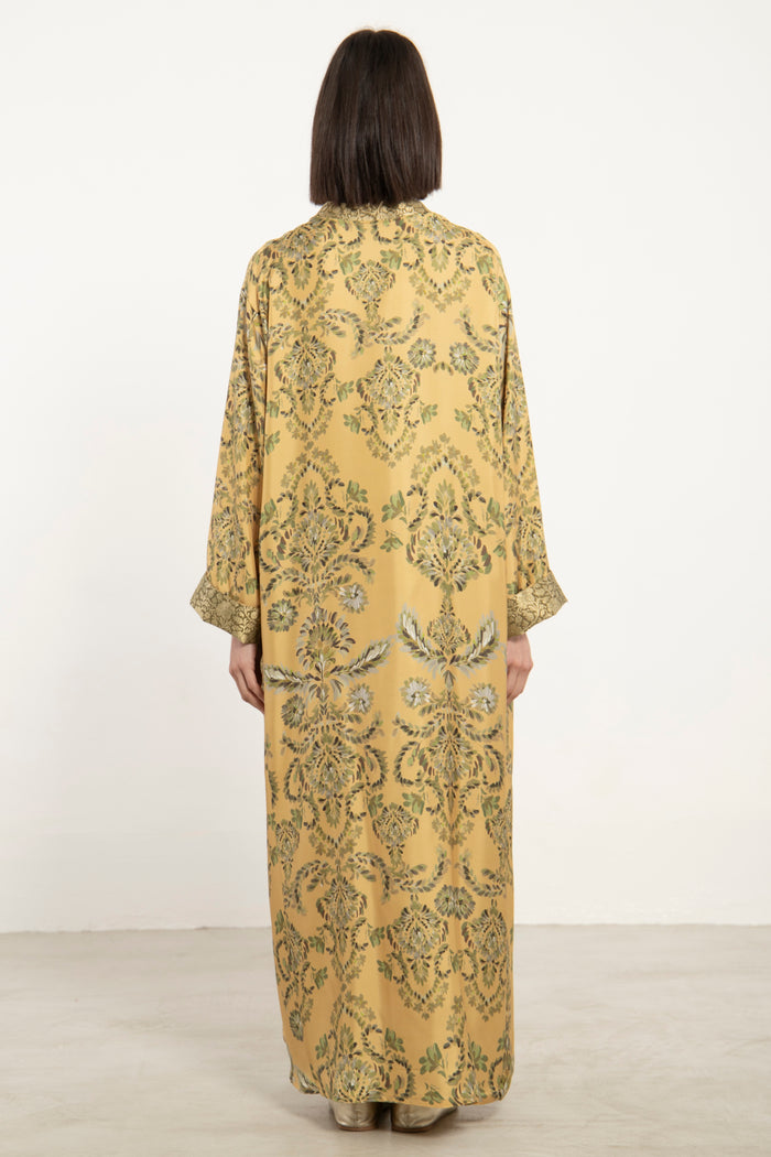 Husna Silk Printed Dress