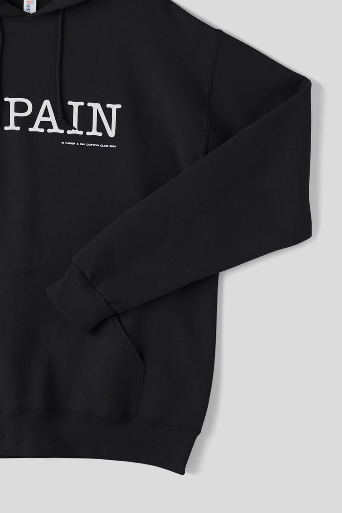I ♡ PAIN Hoodie Black / Paper &amp; Ink Cotton Club