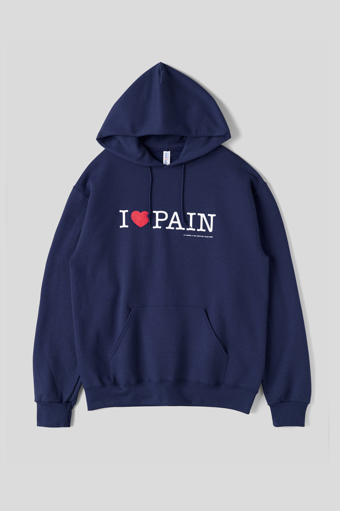 I ♡ PAIN Hoodie Navy / Paper &amp; Ink Cotton Club