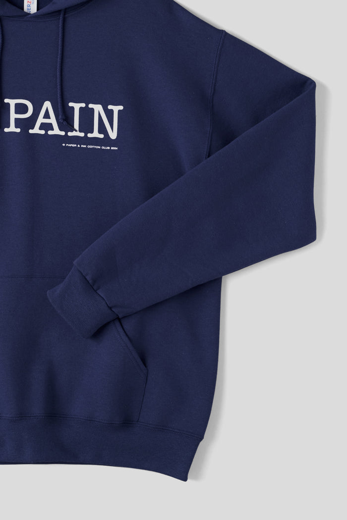 I ♡ PAIN Hoodie Navy / Paper &amp; Ink Cotton Club