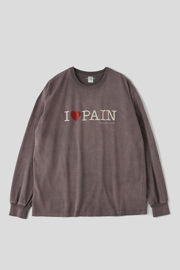 I ♡ PAIN Sun-faded Long Sleeve Tee