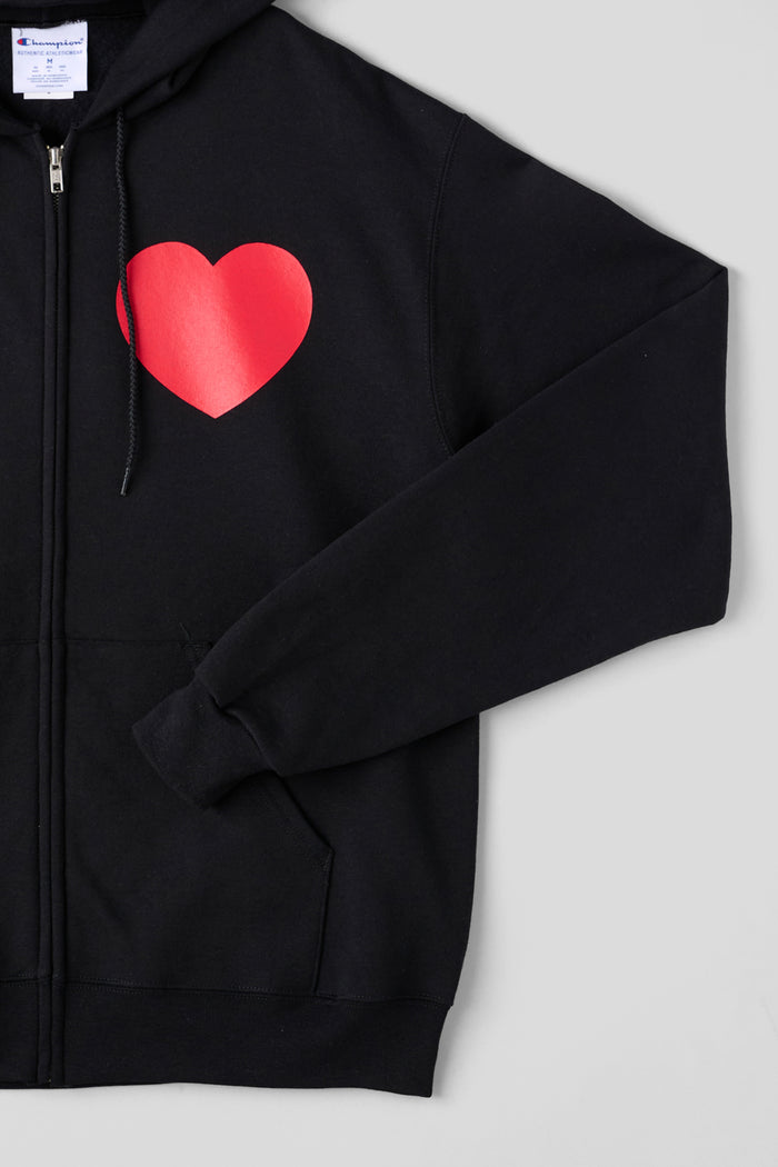 I ♡ Zip Hoodie / Paper &amp; Ink Cotton Club