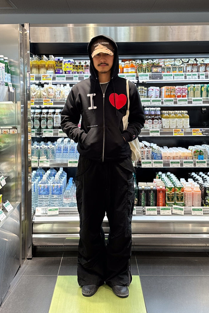I ♡ Zip Hoodie / Paper &amp; Ink Cotton Club