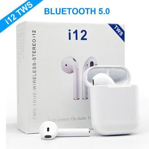 i12 True Wireless Touch Control Bluetooth 5.0 Earphones - Dubai Offers Today