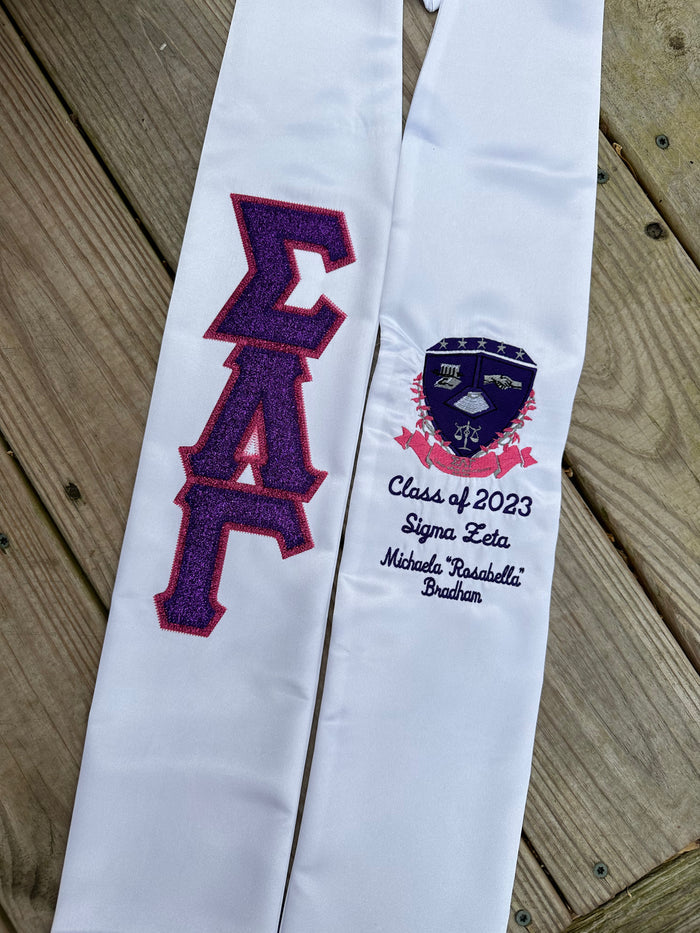 Sigma Lambda Gamma - Graduation Stole