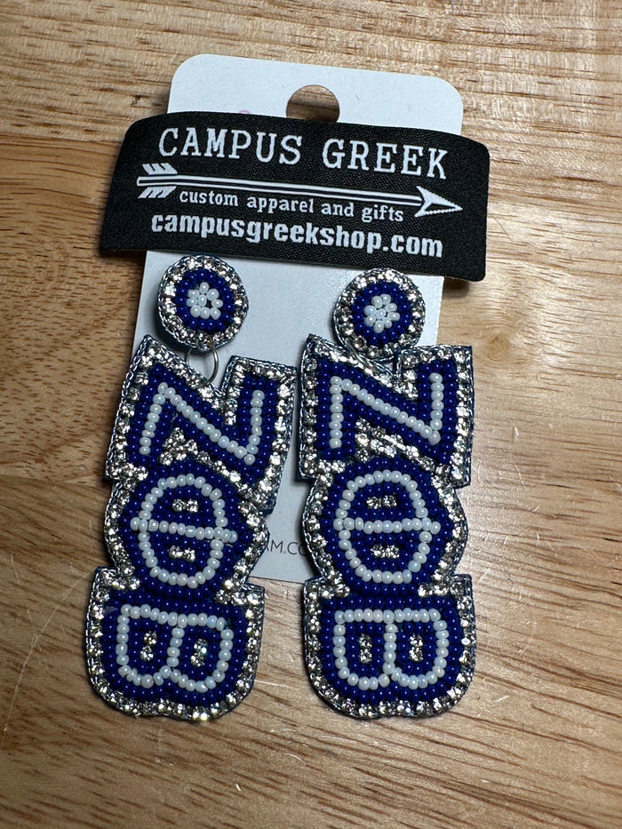 D9 - Sorority Beaded Earrings