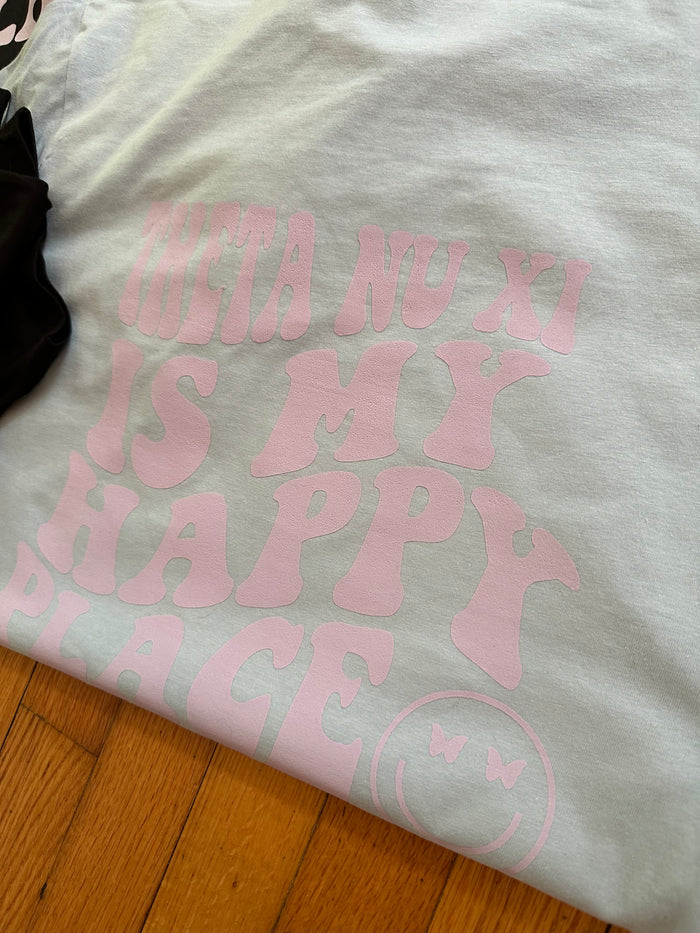 Theta Nu Xi - Happy Place Apparel (SALE)