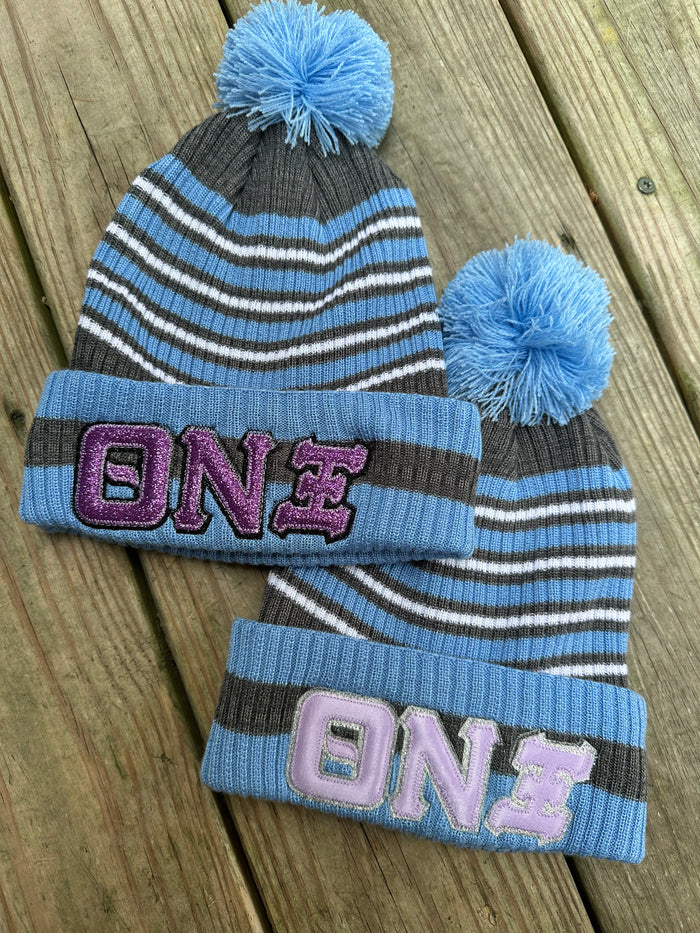 Theta Nu Xi - Knit Pom Beanies SALE