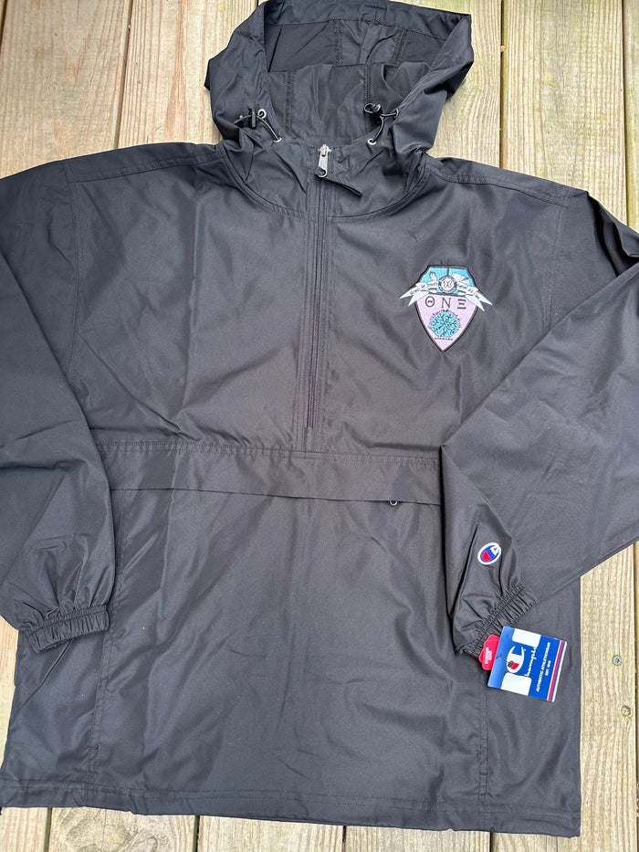 Theta Nu Xi - Champion Pullover Rain Jacket SALE