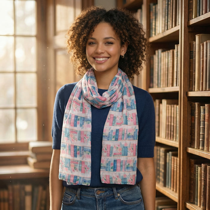 In the Good Books Scarf (50x180cm) - Exclusive Design