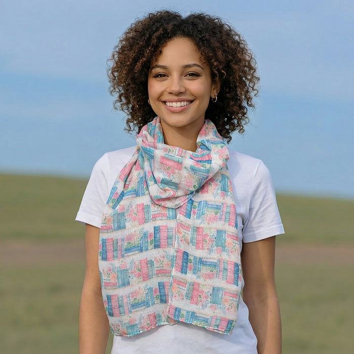 In the Good Books Scarf (50x180cm) - Exclusive Design