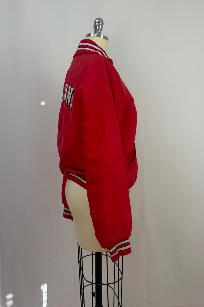 Indiana Red Lined Wind Breaker