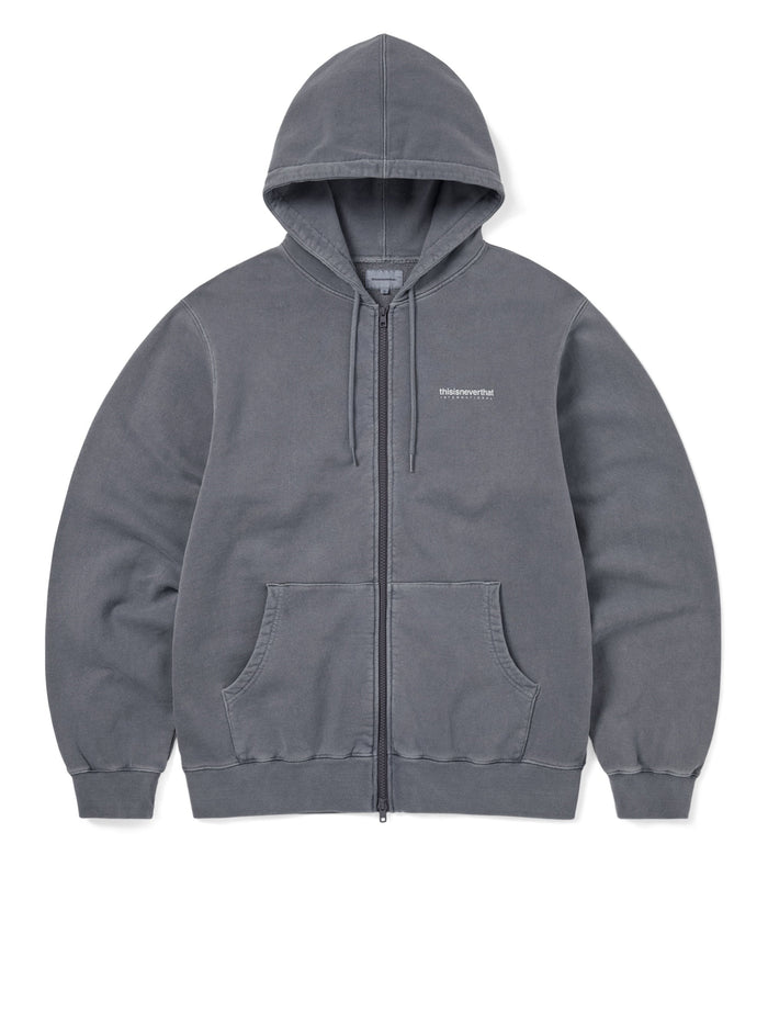 INTL. Logo Zip Up Hoodie