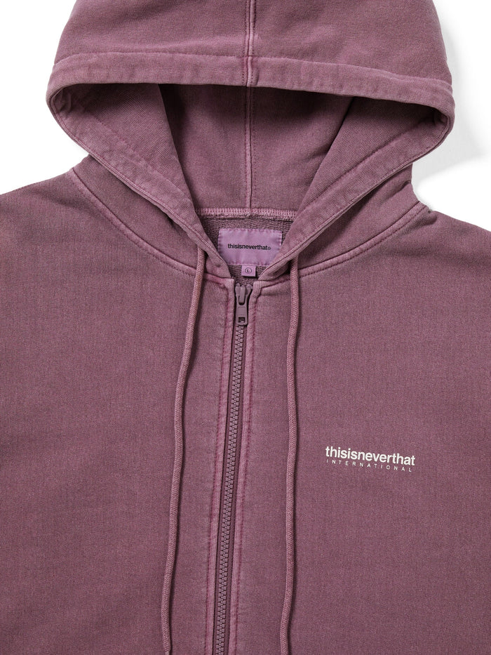 INTL. Logo Zip Up Hoodie