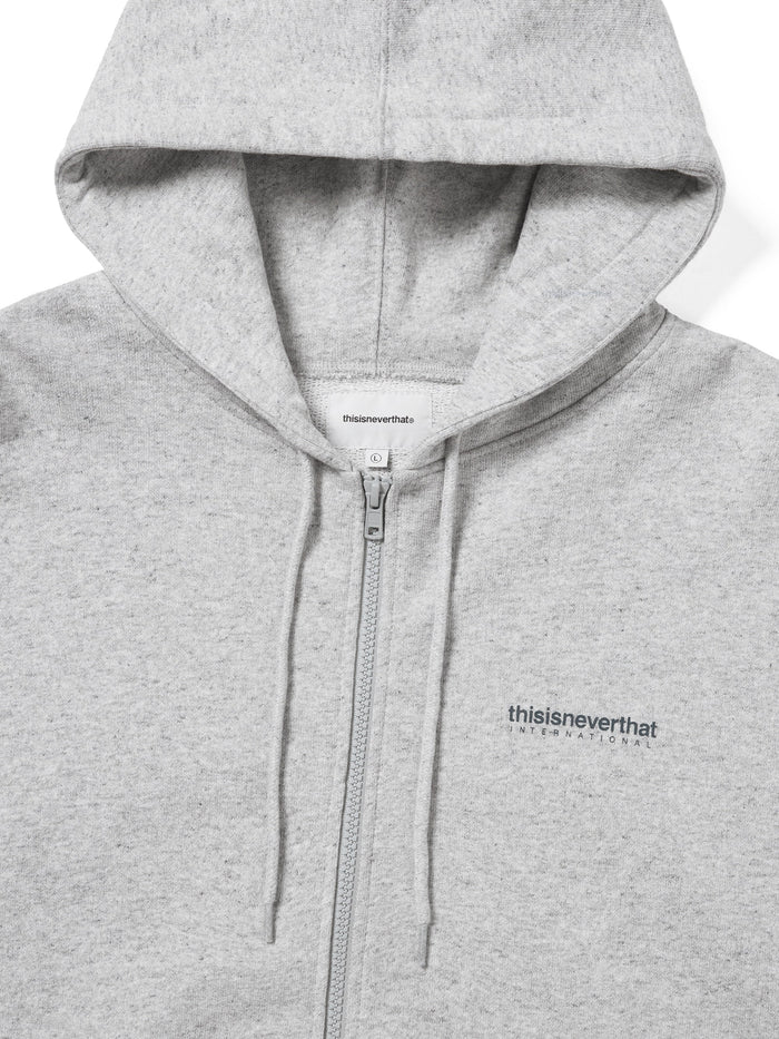 INTL. Logo Zip Up Hoodie