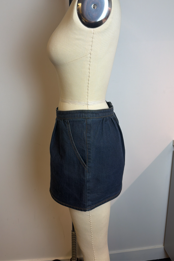 Isabel Marant Etoile Denim Mini Skirt image 2