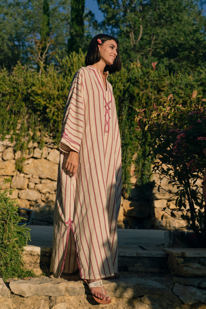 Jerusalem Cotton Pink Jellaba