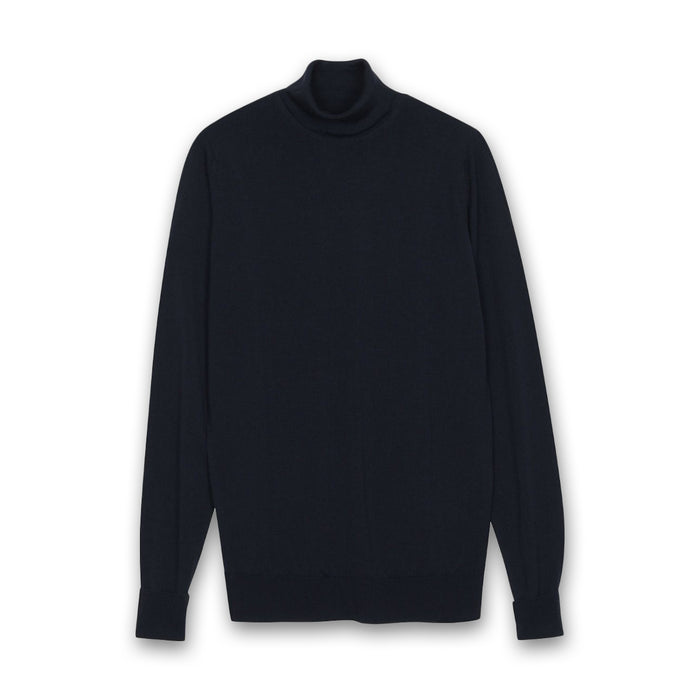 John Smedley - Richards Knitwear in Midnight - Nigel Clare