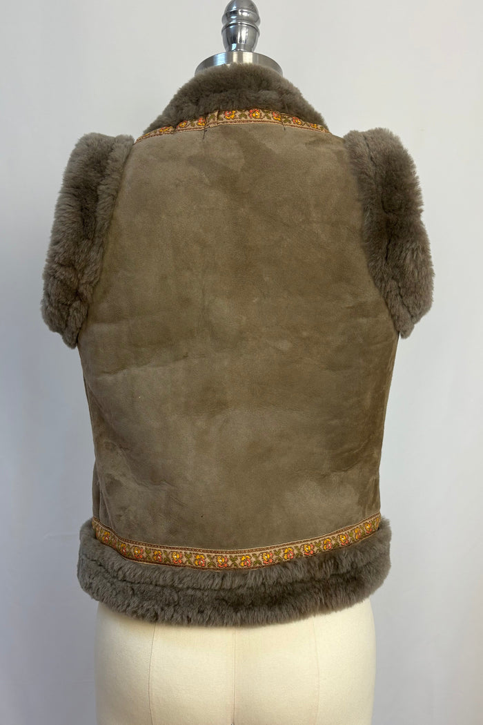 Kauri Craft Sheep Skin Waist coat