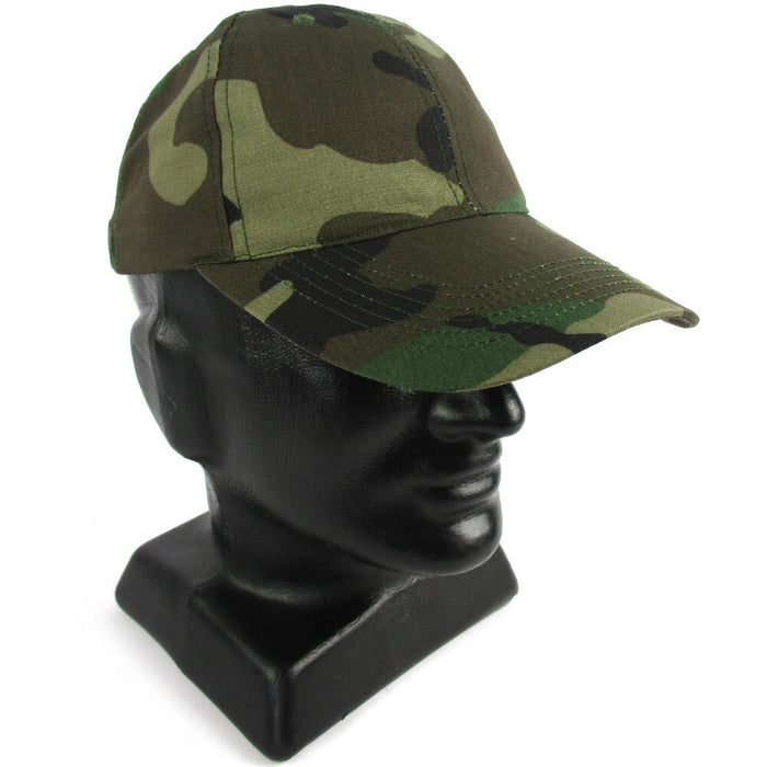 Kids Woodland Baseball Cap - Mil-Tec - Caps
