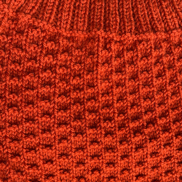 Knitted by Nana Millie Jumper - Pumpkin Spice