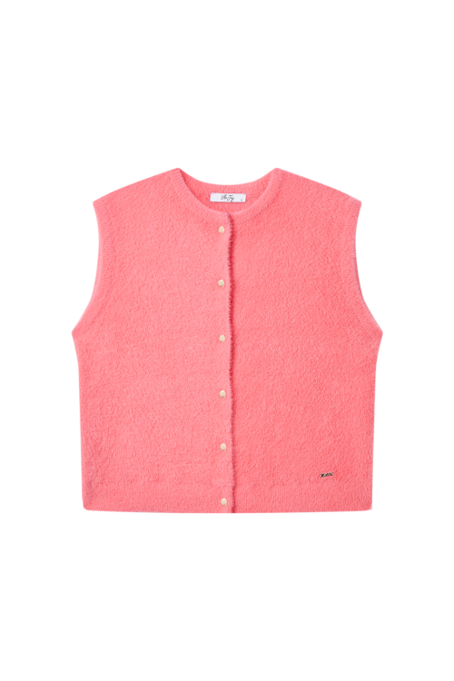 Krista-L-13-K Waistcoat Fuchsia