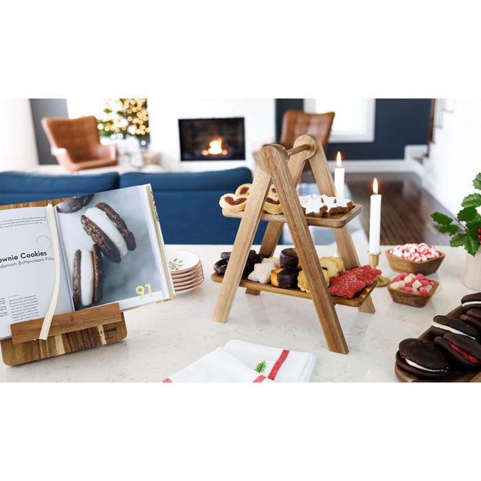 La Cuisine 2 Tier Serving Tray