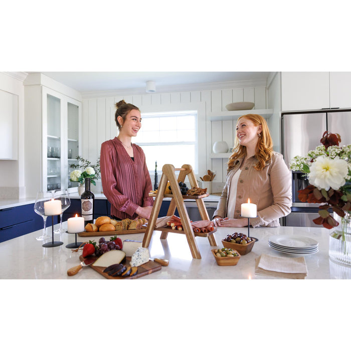 La Cuisine 2 Tier Serving Tray