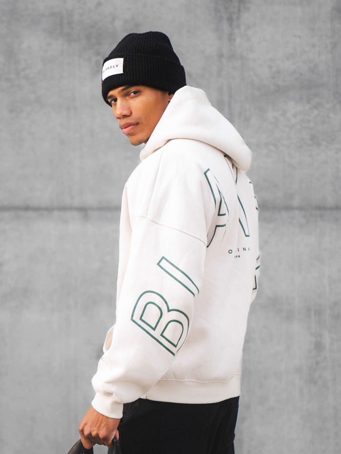 Label Knitted Beanie - Black