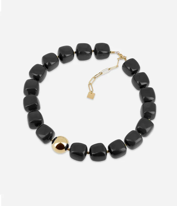 Laios Necklace Black