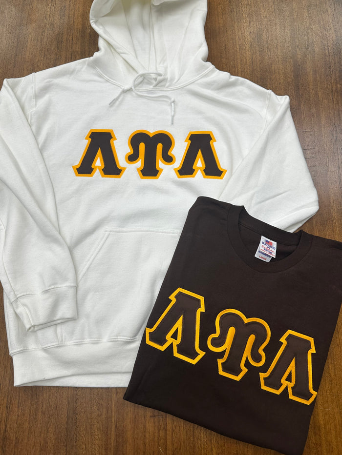 Lambda Upsilon Lambda - Stitch Letter Apparel