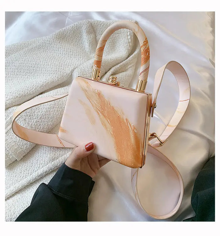 Mini Printed Landscape Handbags fashionnsio