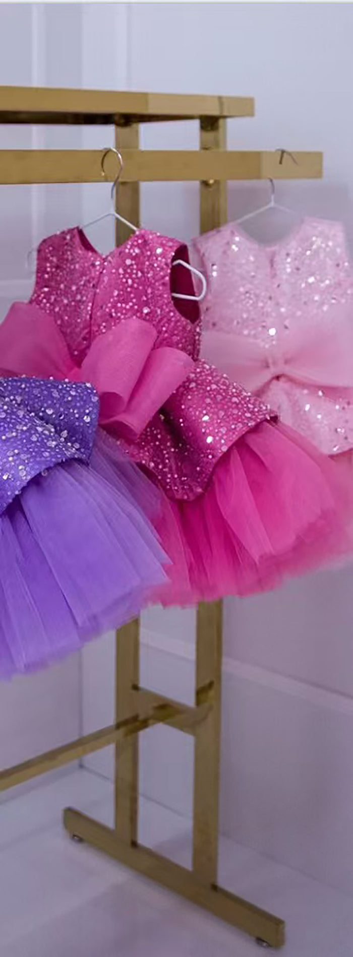 Lavender Flower Girl Dress Birthday Wedding Photoshoot Party D115