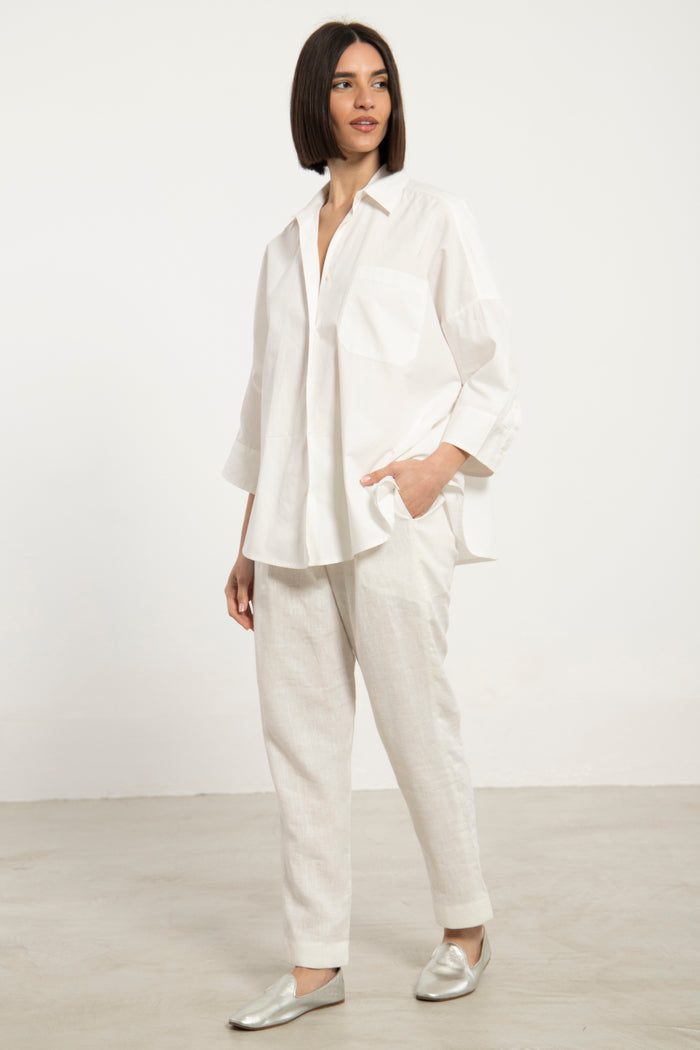 Layal Cotton Poplin Blouse