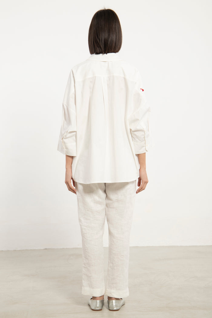 Layal Cotton Poplin Blouse