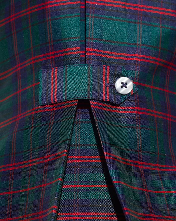 Layla Mini Shirtdress in Plaid